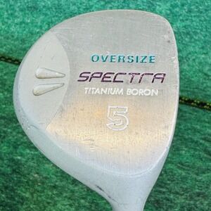 Pro Select 5 Fairway Wood Mens RH Spectra Oversize Titanium Boron Gray Golf Club